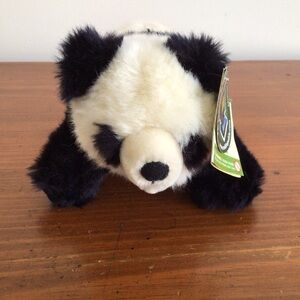 Wild Republic 2007 Cuddlekins Babies Black & White Panda Wild Stuff Animal